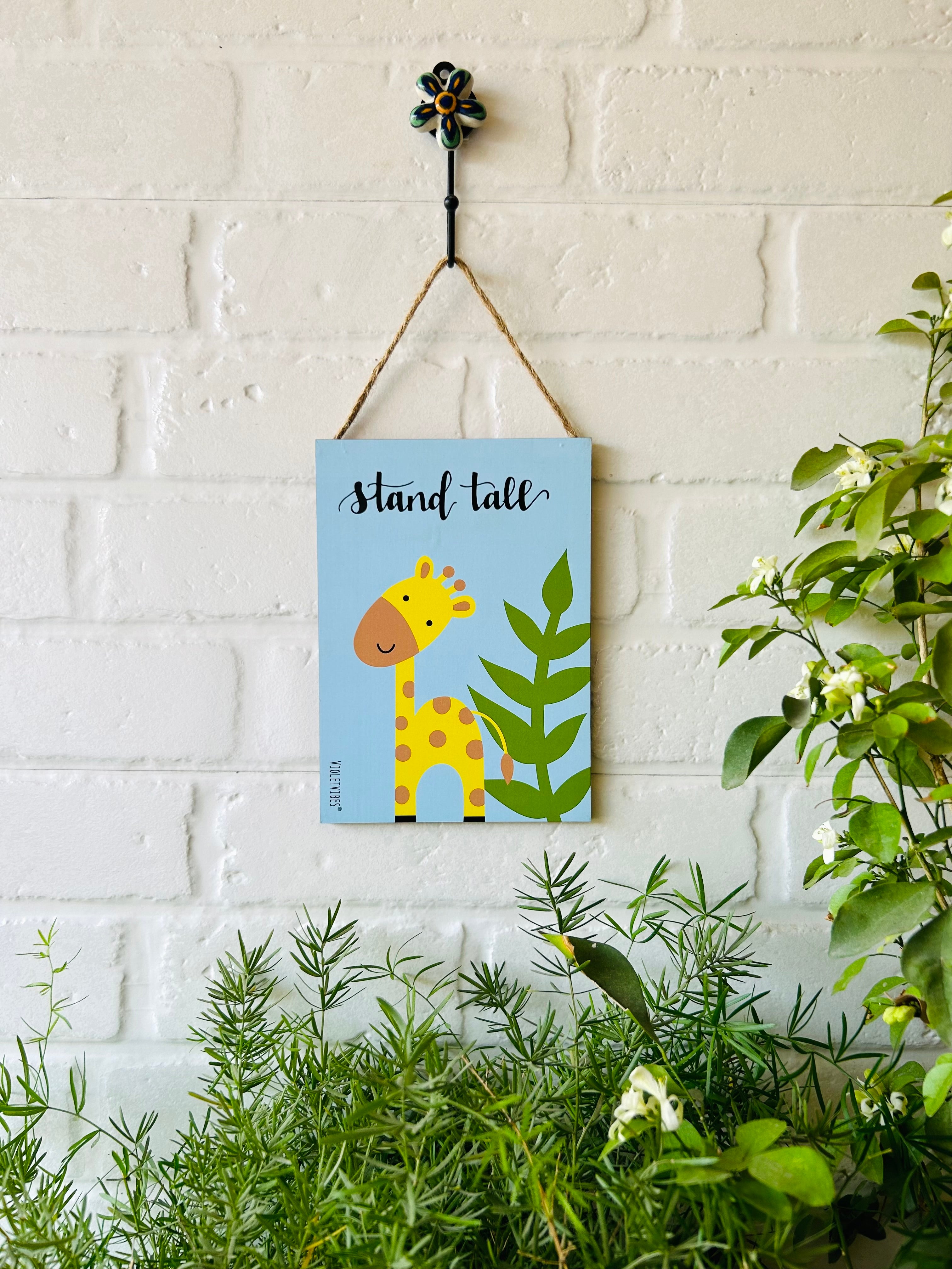 Stand Tall (Giraffe) | Kids Room Decor
