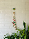 Indian Rose| Symphony Chimes | Bunch of 4 (mini) bells with Ceramic Hook | Set of 1
