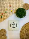 Be wild and free | 6 inches Square Hangings or Stick-ons