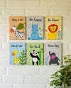 Jungle Theme - Set of 6 | Kids Room Decor