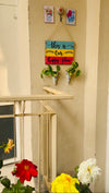 This is our happy place |  Balcony Decor | Solid Colors Edition