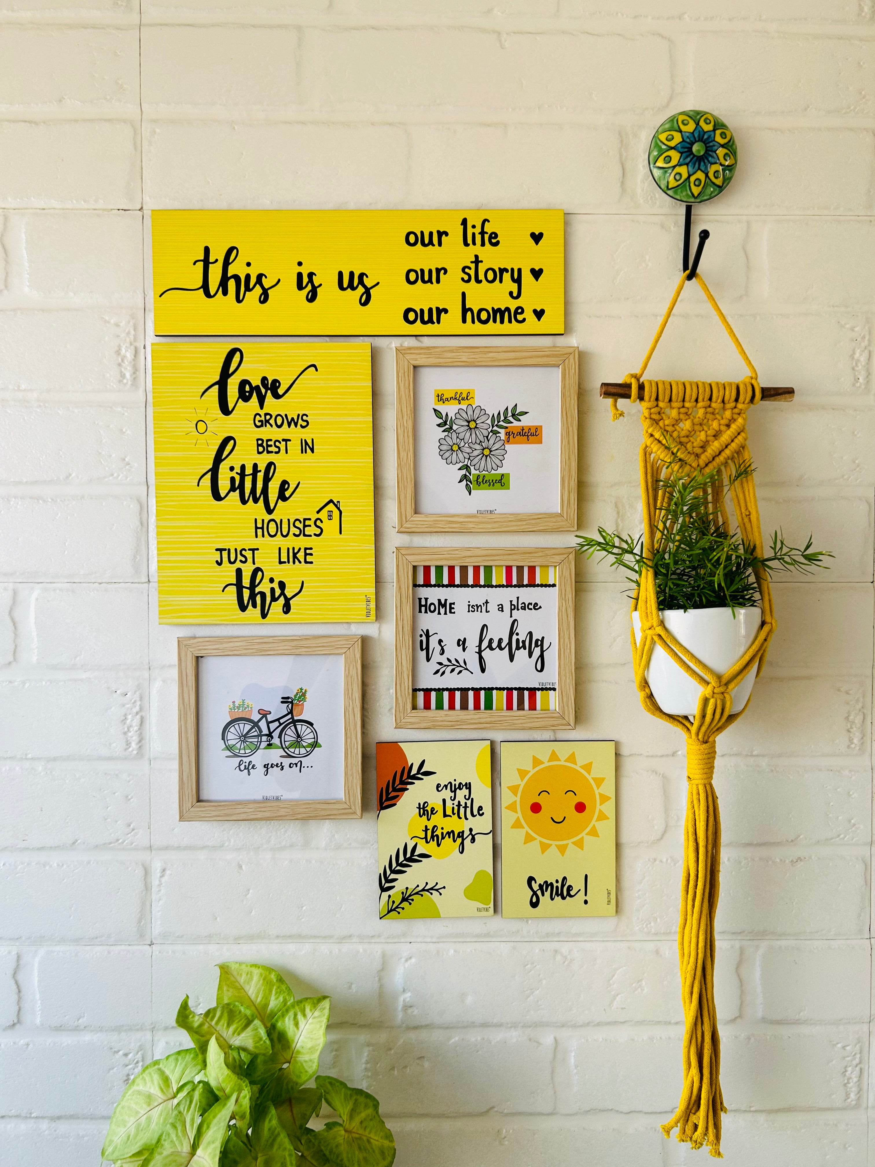 Life Goes On Combo | Wall Decor
