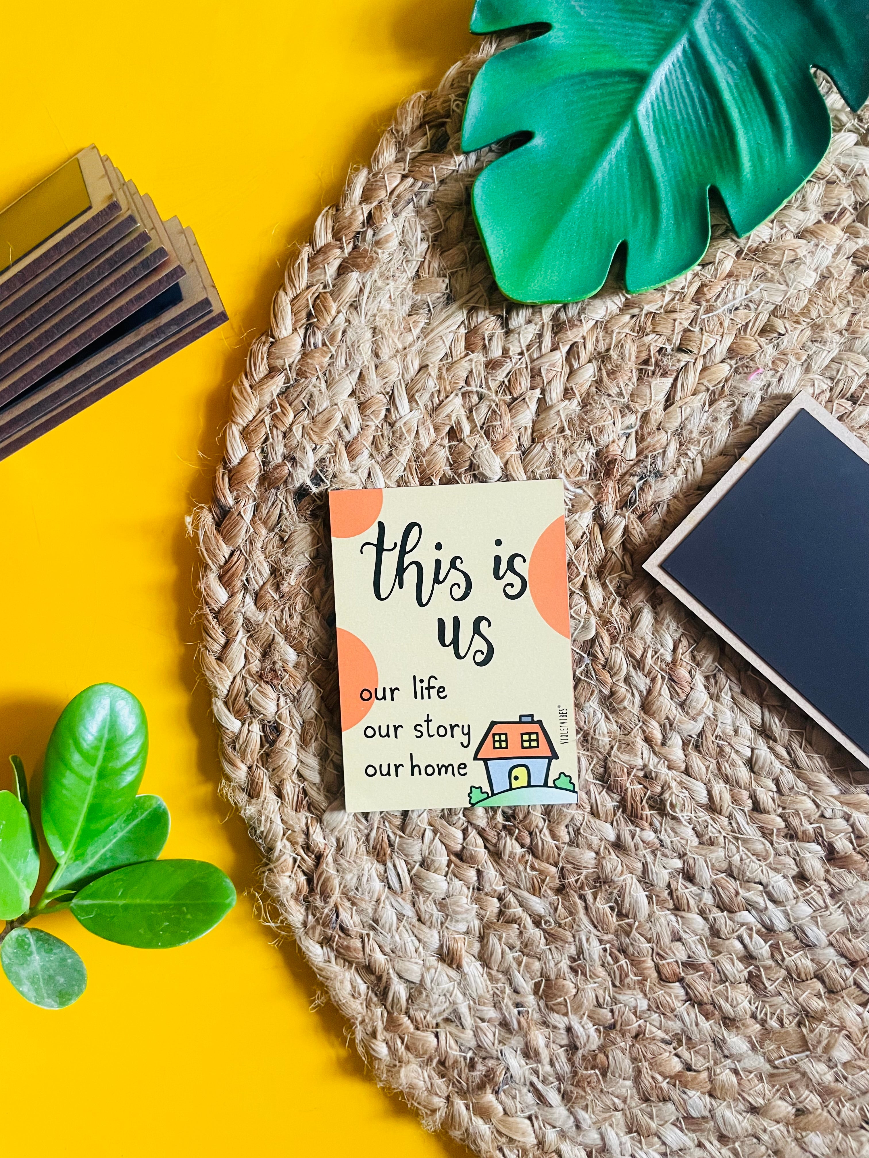 This is us | 3.5x2.5 Inches Magnet