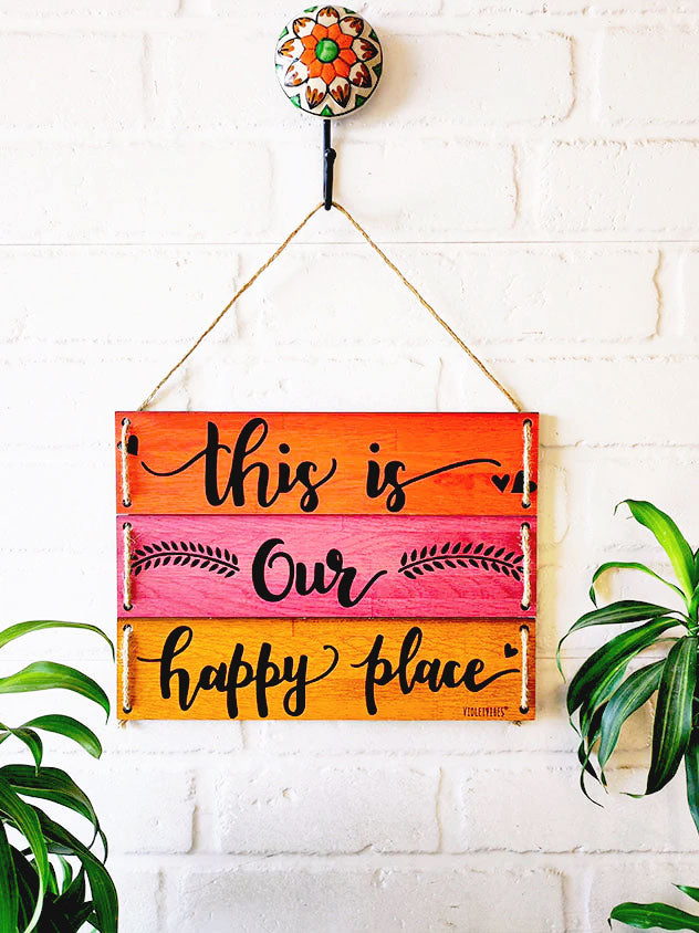 This is our happy place.... Multi Tier Hanging | Rustic