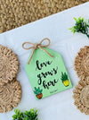 Love grow here  | 5 x 5 inches Bow Huts