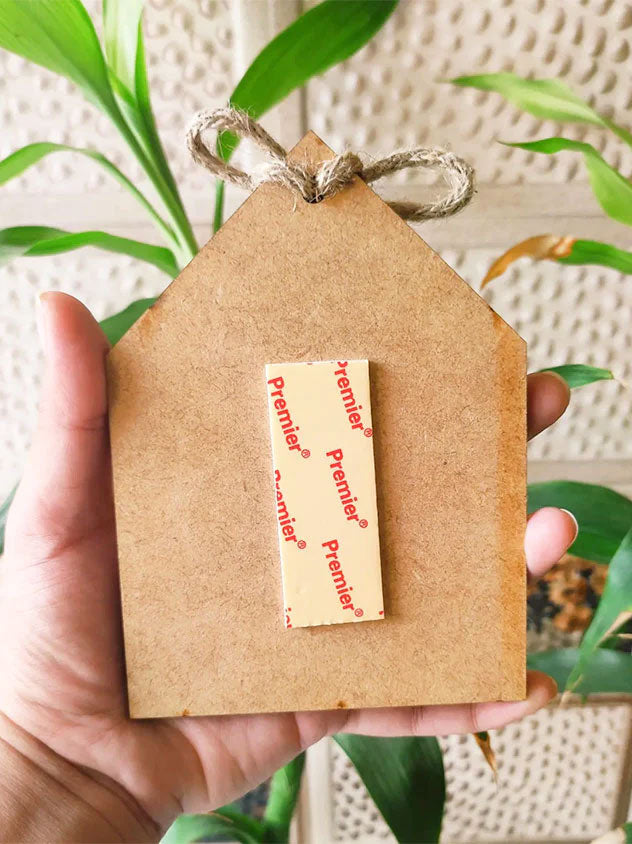 Bless this home | 5 x 5 inches Bow Huts