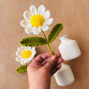 Mac-crochet Collection | Bless This Home wall set up | with macrame hangers and crochet flowers