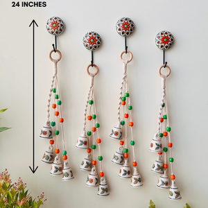 MARIGOLD | Set of 4 Symphony Chimes with 4 Ceramic Hooks