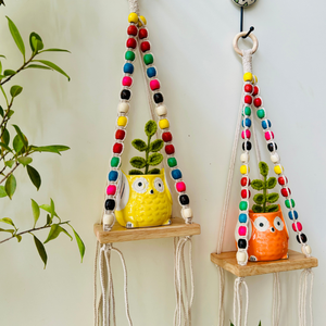 RAINBOW 'KNOT' WALL SHELVES