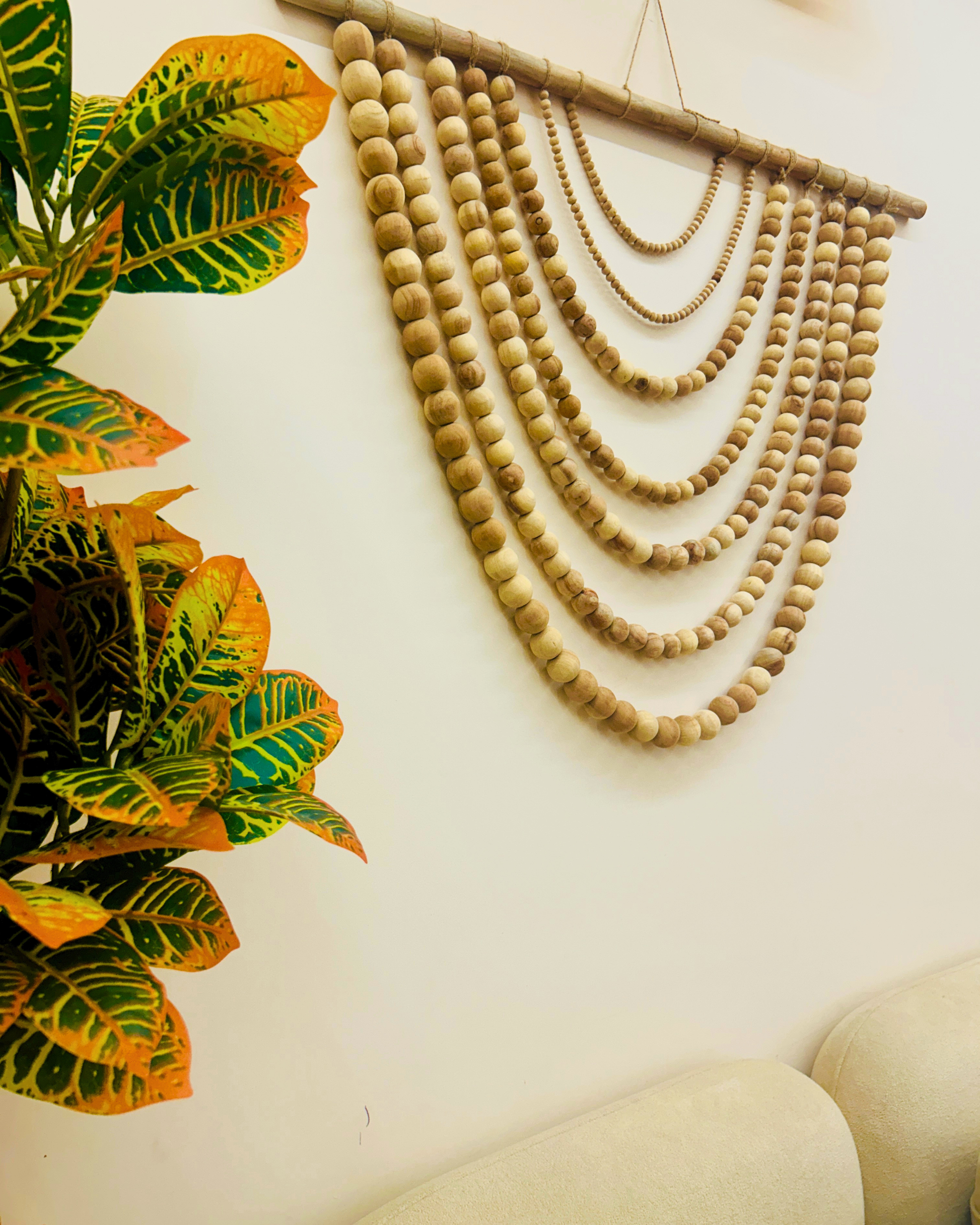 Beaded Atelier Drape Wall Hanging