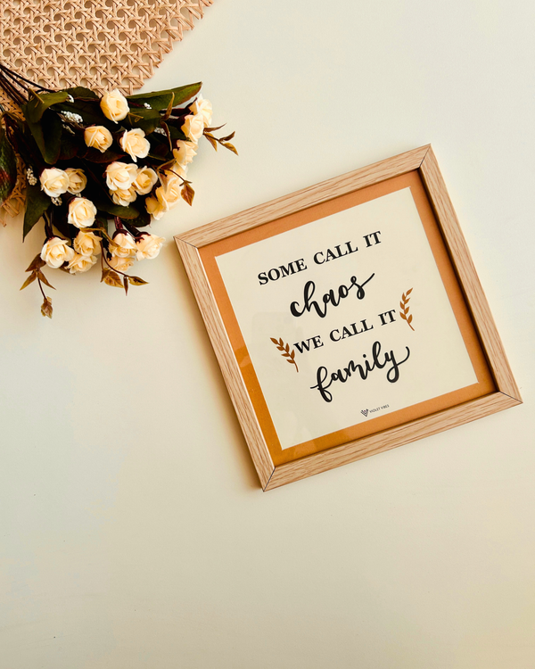 Still Stories | Family | Quoted Glass Wall Frame