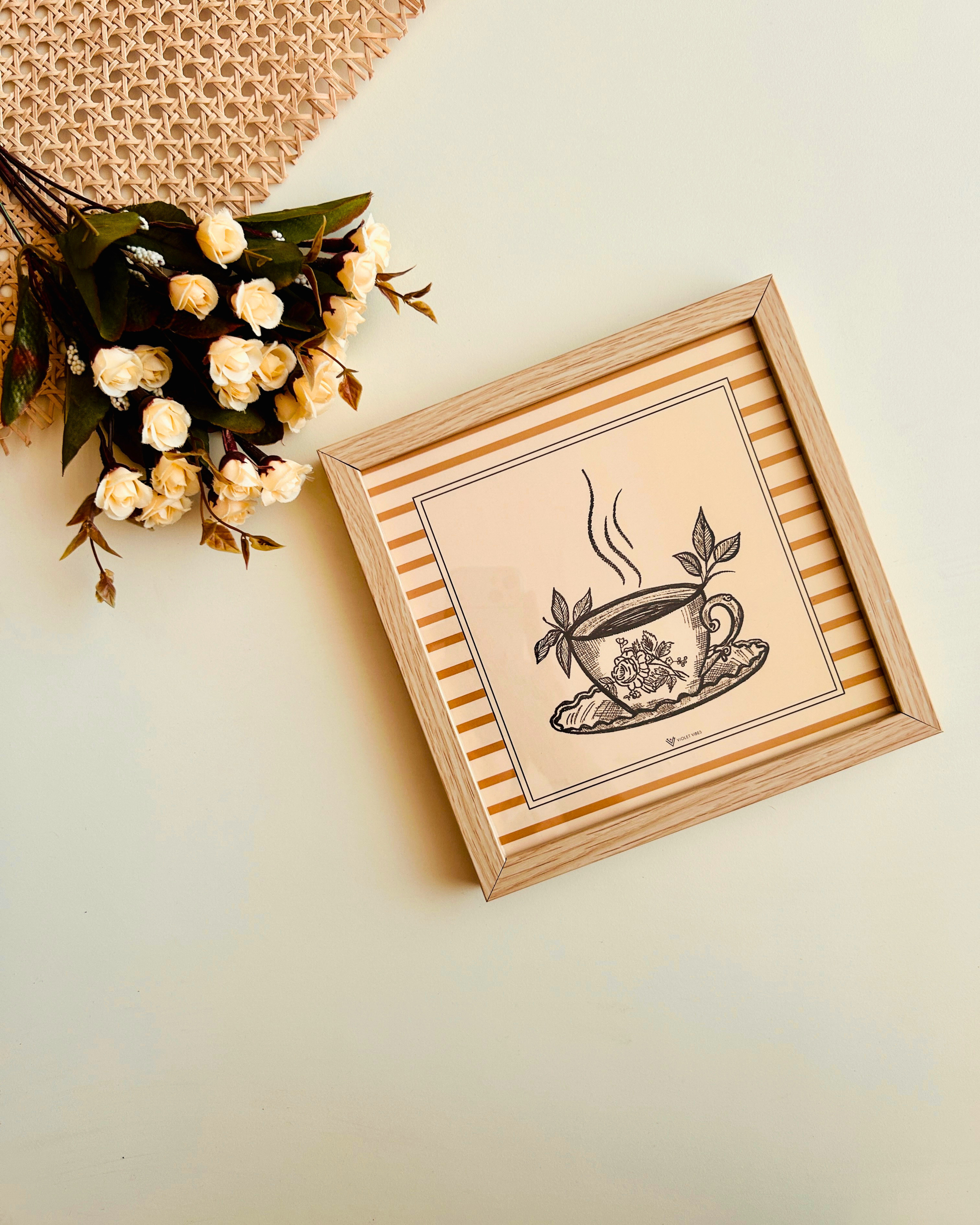 Still Stories | Doodled Glass Wall Frames