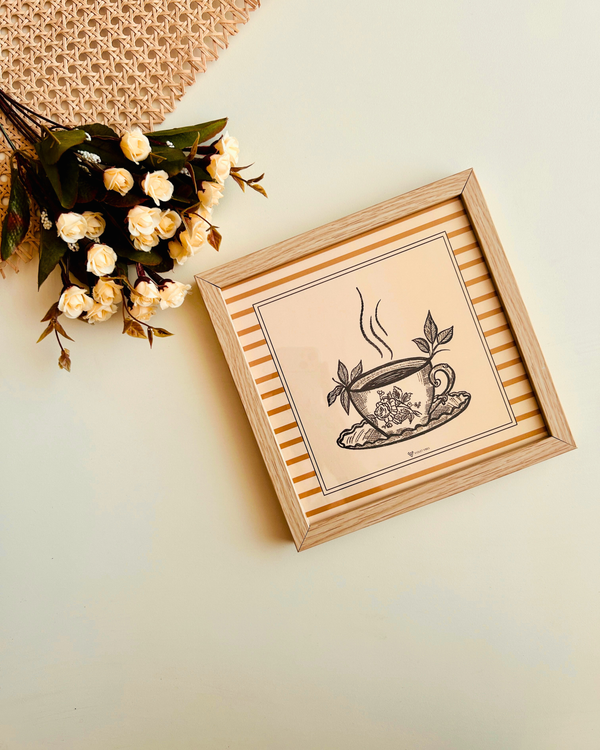 Still Stories | Doodled Glass Wall Frames