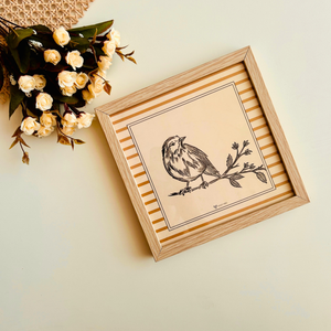 Still Stories | Doodled Glass Wall Frames