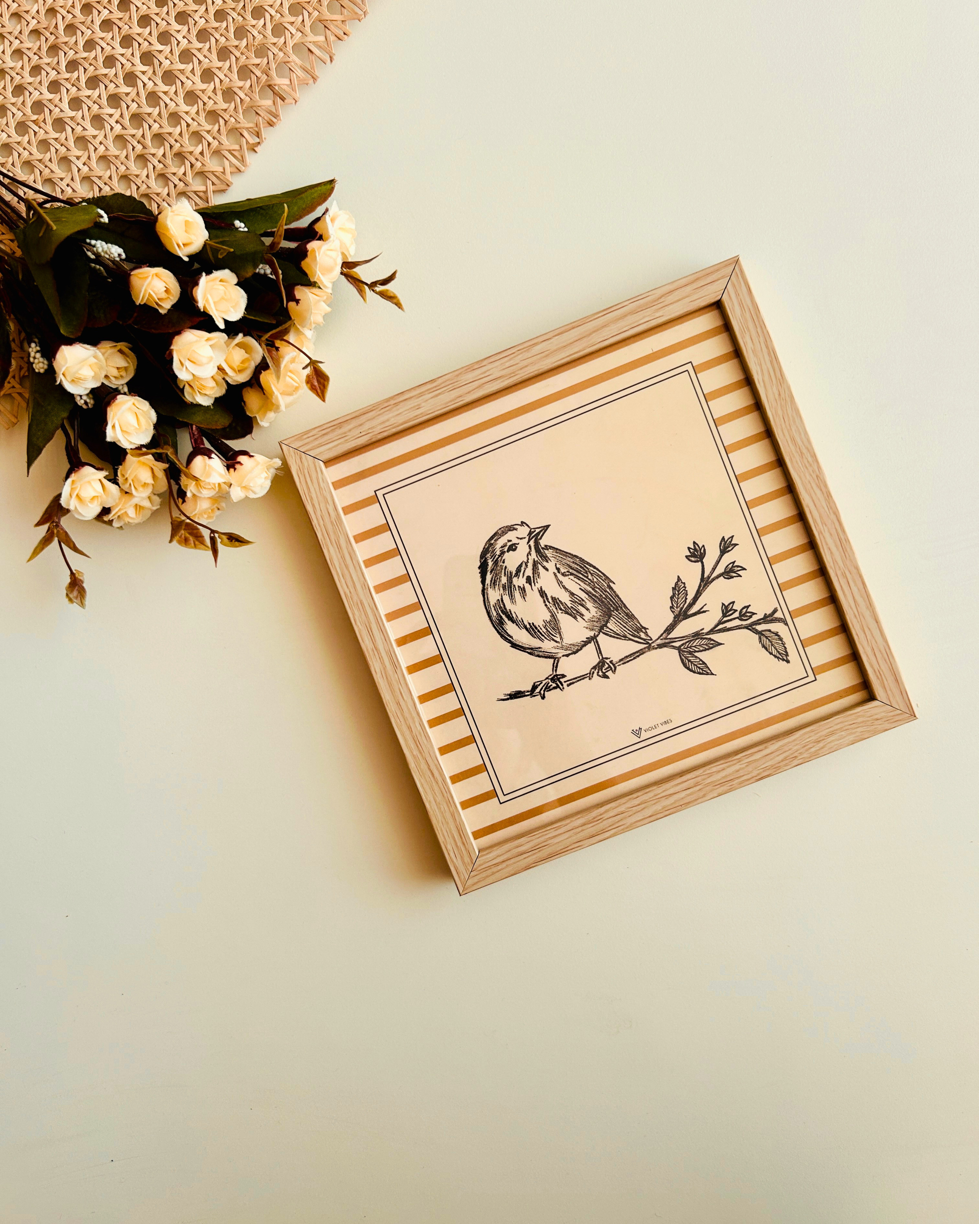 Still Stories | Doodled Glass Wall Frames