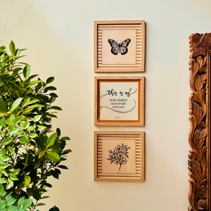 Still Stories | A set of 3 Wall Frames