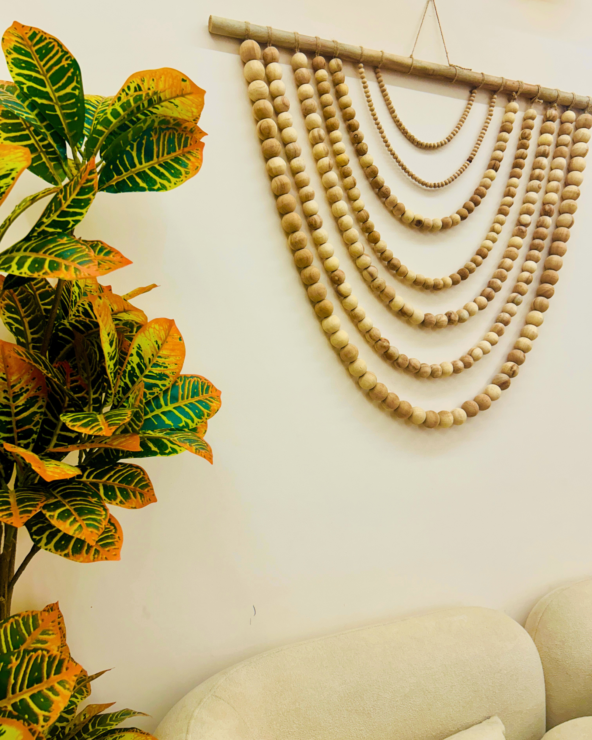 Beaded Atelier Drape Wall Hanging