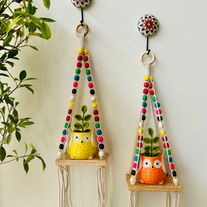 RAINBOW 'KNOT' WALL SHELVES