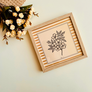 Still Stories | Doodled Glass Wall Frames