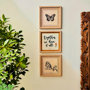 Still Stories | A set of 3 Wall Frames