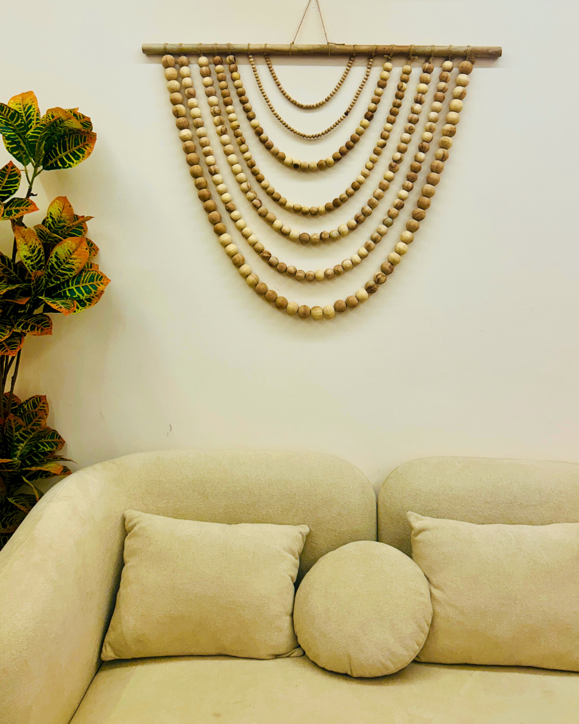 Beaded Atelier Drape Wall Hanging