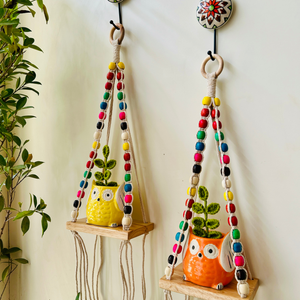 RAINBOW 'KNOT' WALL SHELVES