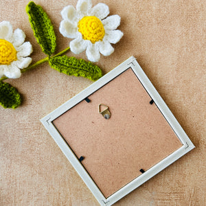 Mac-crochet Collection | Life is Beautiful wall set up | with macrame hangers and crochet flowers