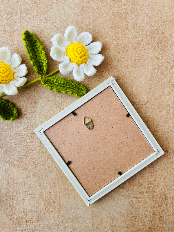 Mac-crochet Collection | Bless This Home wall set up | with macrame hangers and crochet flowers