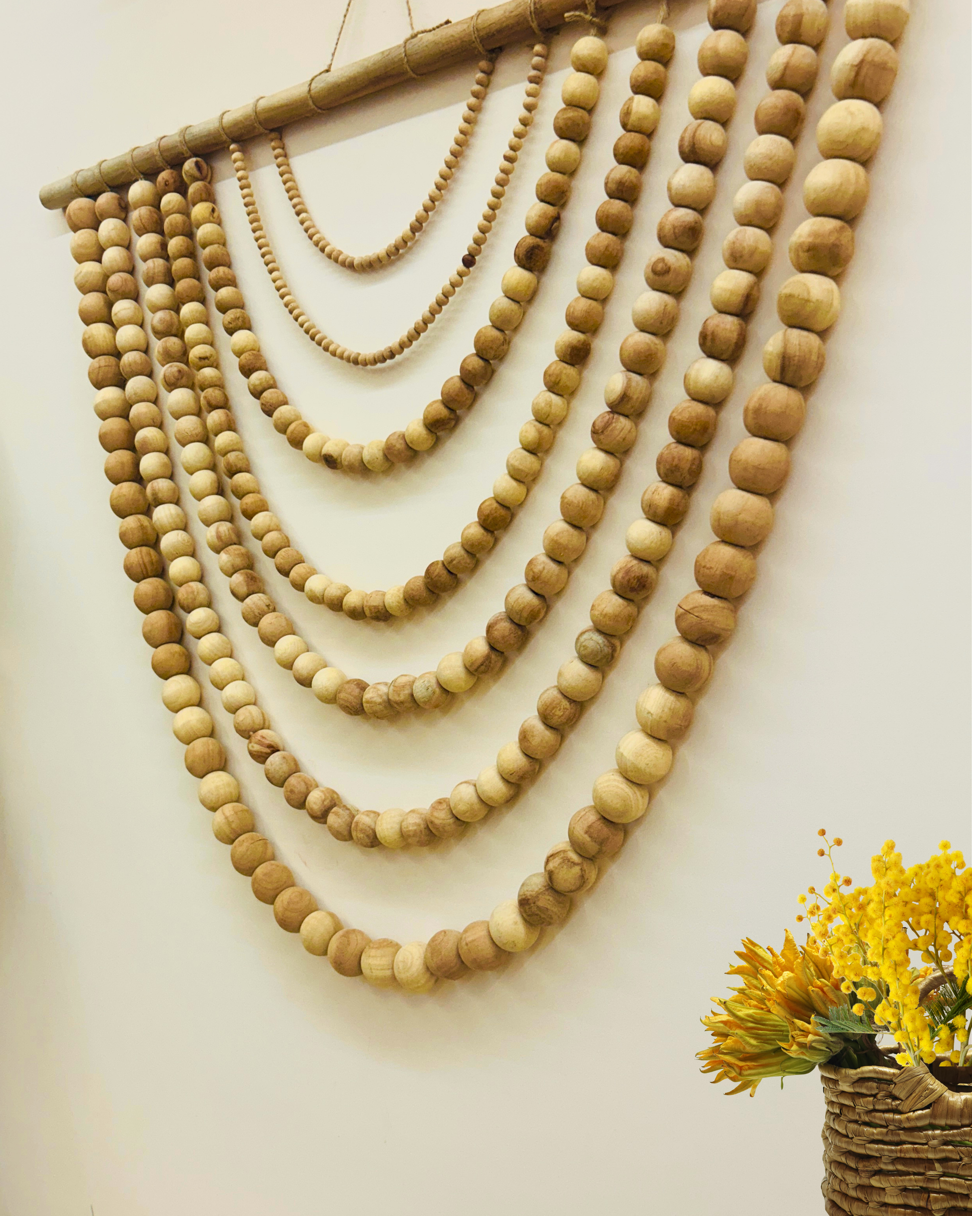 Beaded Atelier Drape Wall Hanging