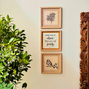 Still Stories | A set of 3 Wall Frames