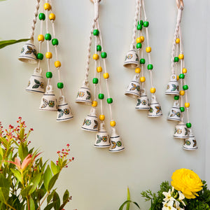 AMALTAS | Set of 4 Symphony Chimes with 4 Ceramic Hooks