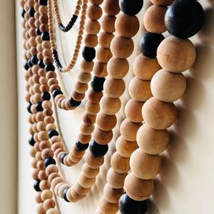 Eclipse — Beaded Atelier Drape Wall Hanging