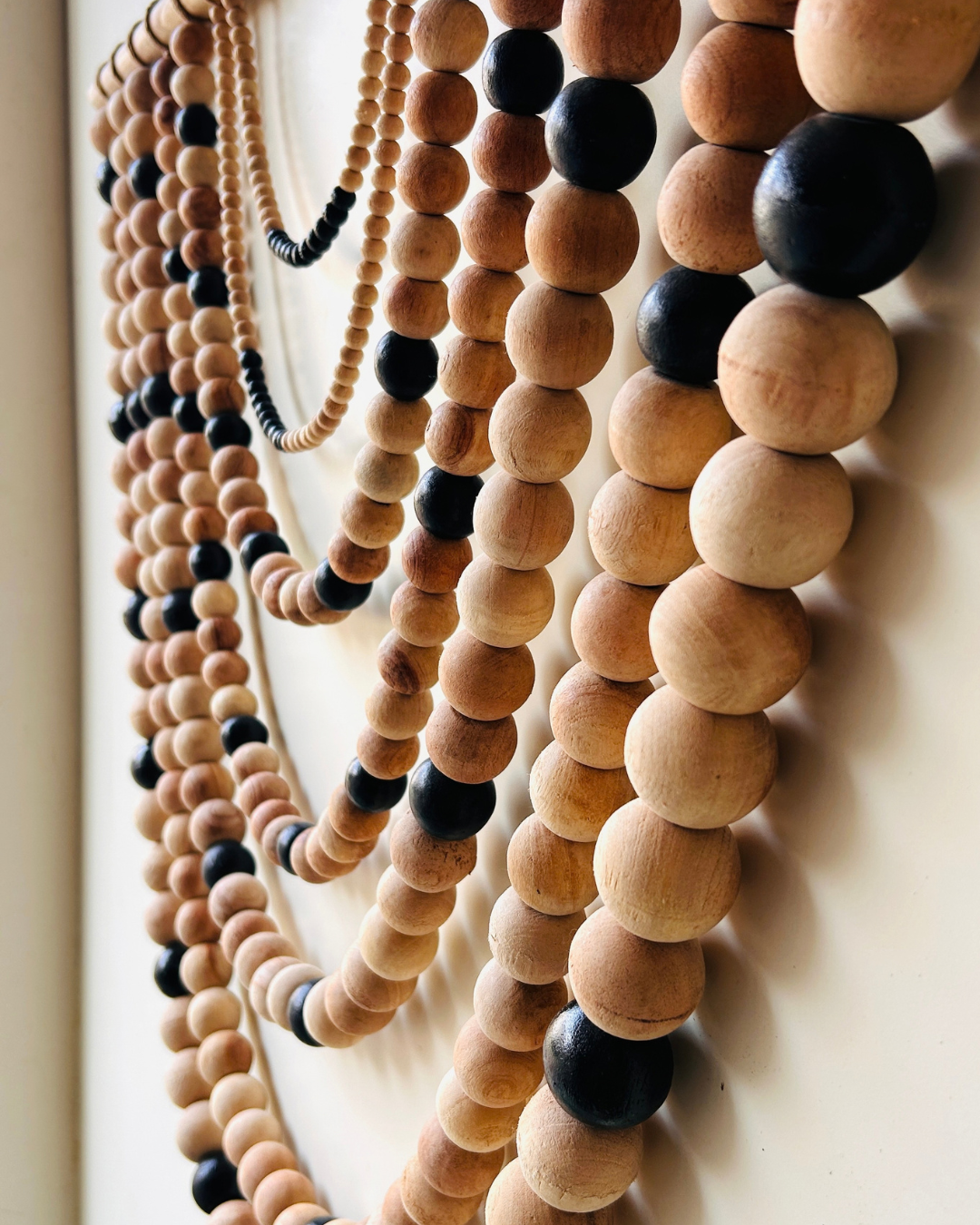 Eclipse — Beaded Atelier Drape Wall Hanging