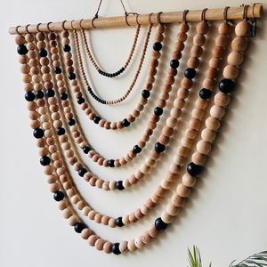 Eclipse — Beaded Atelier Drape Wall Hanging