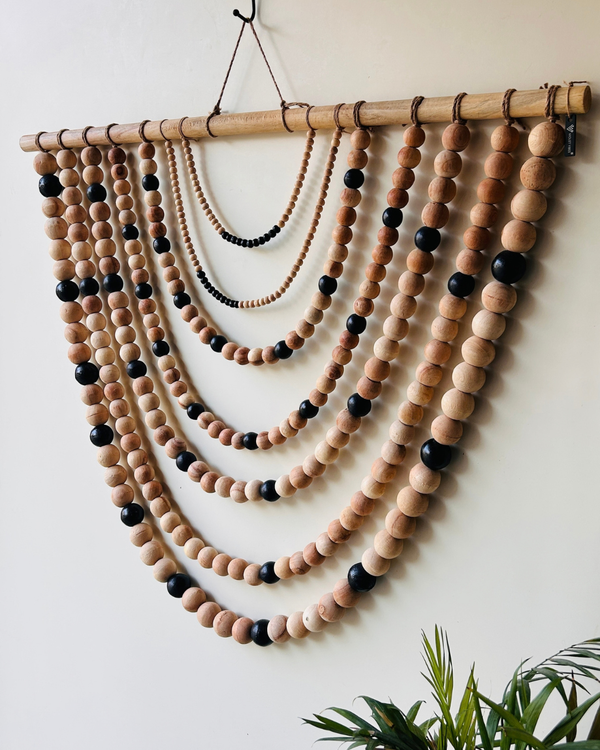 Eclipse — Beaded Atelier Drape Wall Hanging