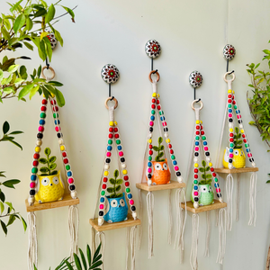RAINBOW 'KNOT' WALL SHELVES