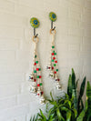 X-MAS | Symphony Chimes | Bunch of 4 (mini) bells with Ceramic Hook | Set of 2