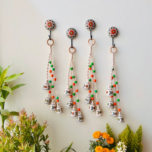 MARIGOLD | Set of 4 Symphony Chimes with 4 Ceramic Hooks