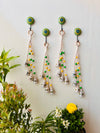 AMALTAS | Set of 4 Symphony Chimes with 4 Ceramic Hooks