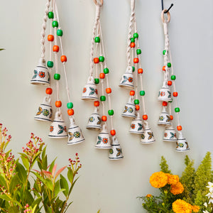 MARIGOLD | Set of 4 Symphony Chimes with 4 Ceramic Hooks
