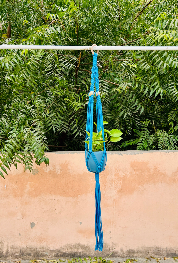 Colorful Macrame Air Planters| Available in 6 different colors (Planter not included)