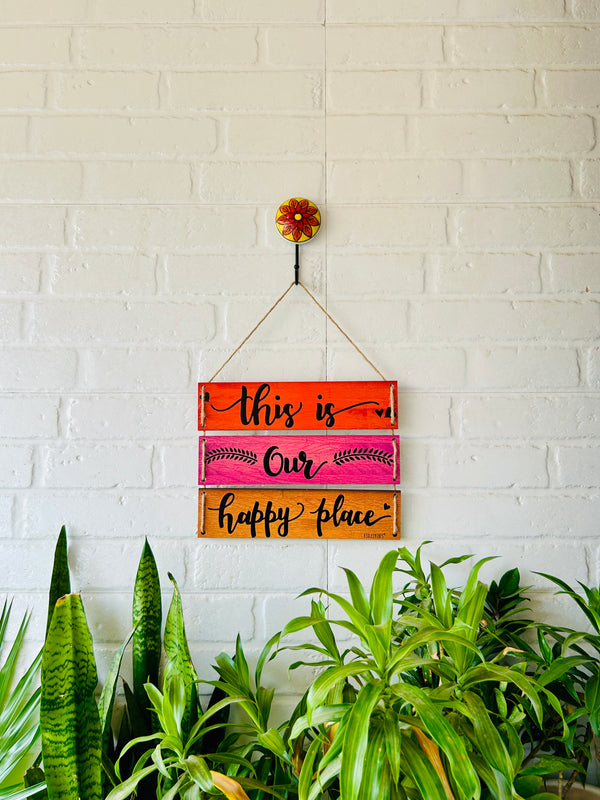 This is our happy place.... Multi Tier Hanging | Rustic