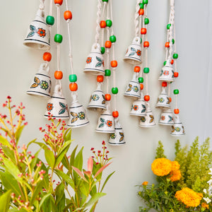 MARIGOLD | Set of 4 Symphony Chimes with 4 Ceramic Hooks