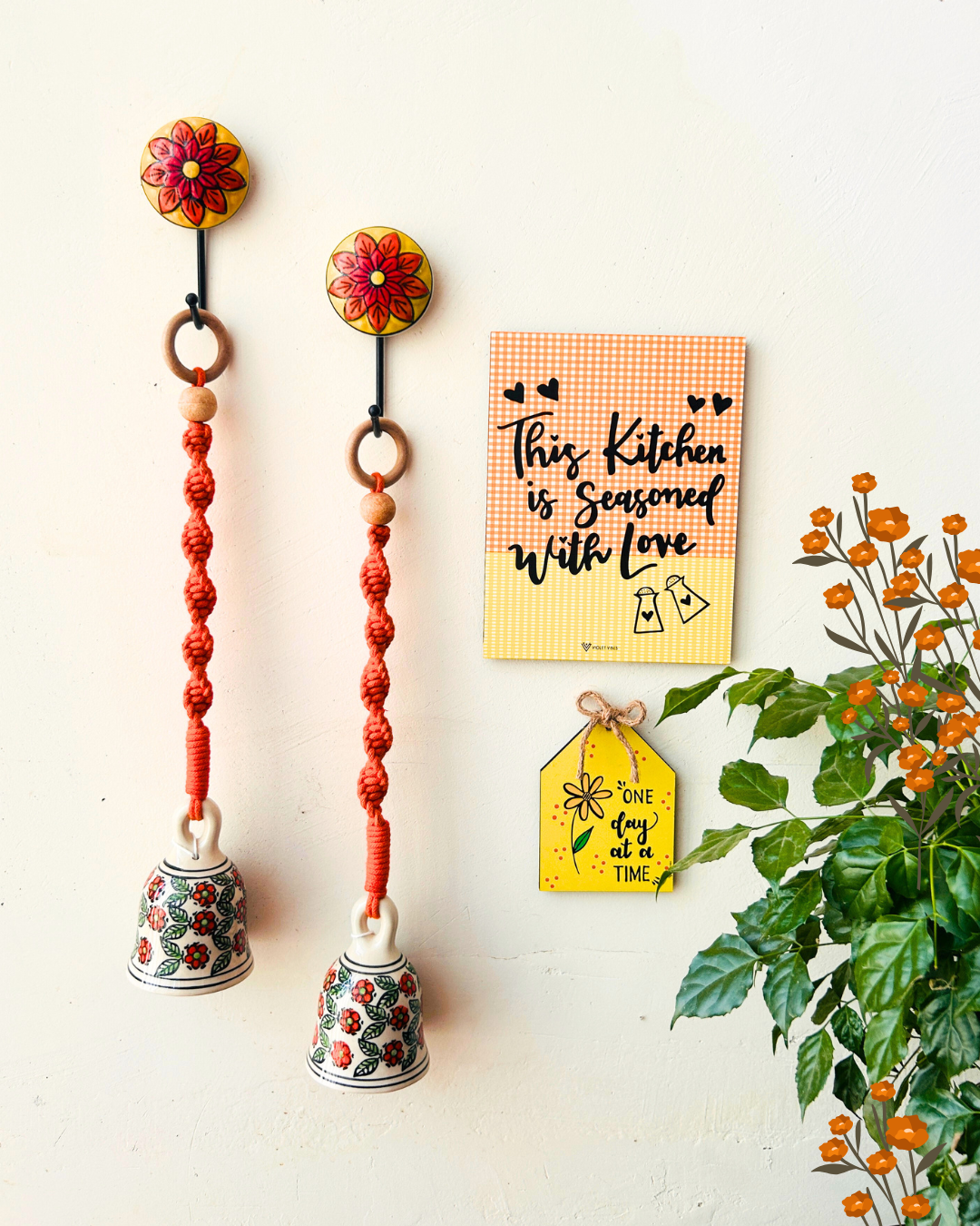 Easy Decor Bell Combos | This kitchen is seasoned with love