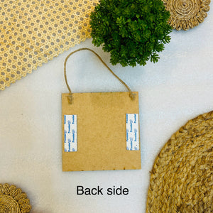 Home  is where  you poop most  comfortably .....6 inches Square Hangings or Stick-ons