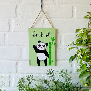 Be Kind (Panda) | Kids Room Decor