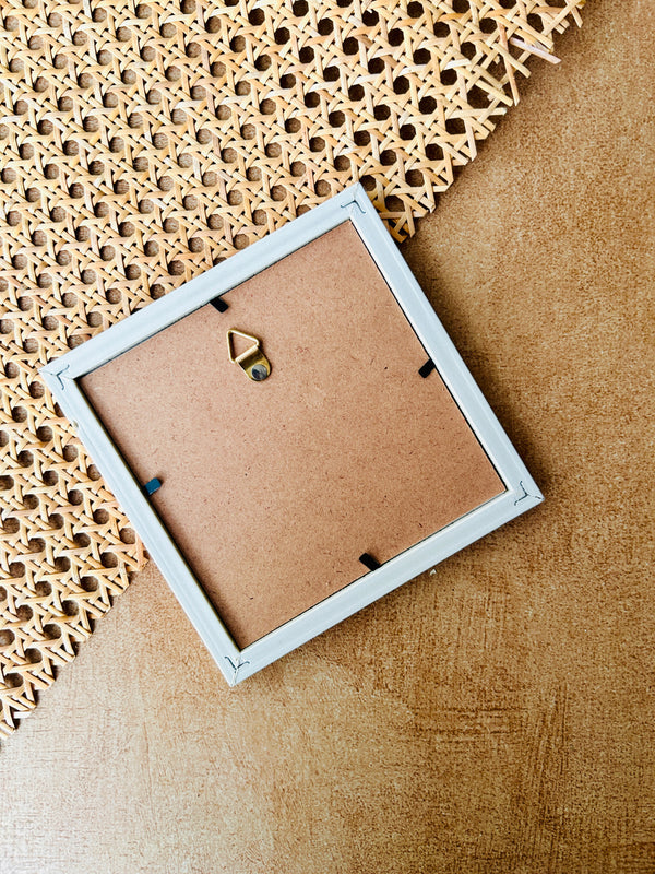 Serene Leaves 4 | Small Glass Wall frame