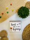 Trust the magic of new beginnings | 6 inches Square Hangings or Stick-ons