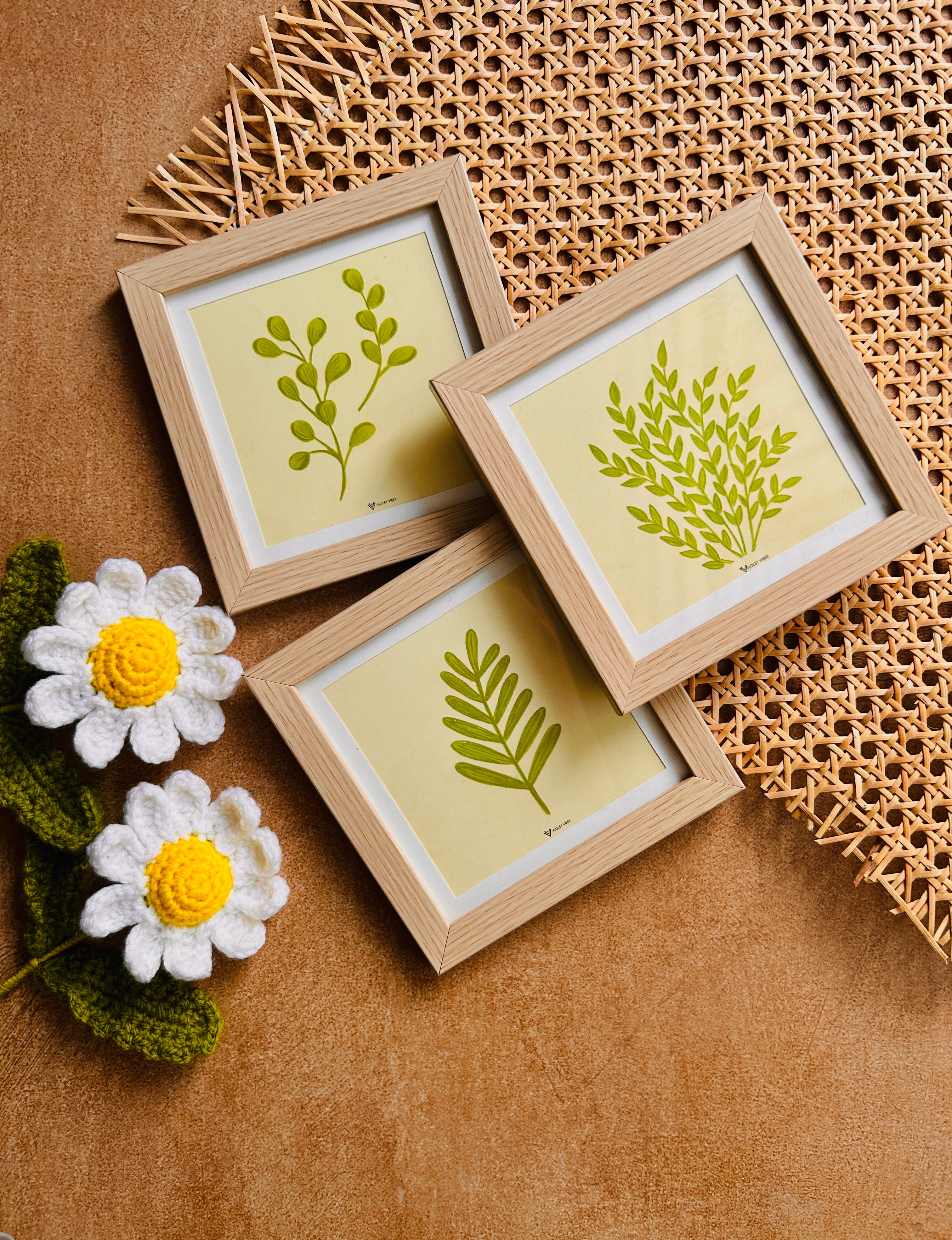 Whispers of Nature | Wall Frame Set of 9
