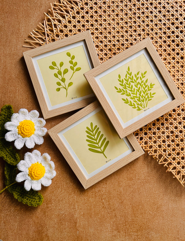 Whispers of Nature | Wall Frame Set of 9